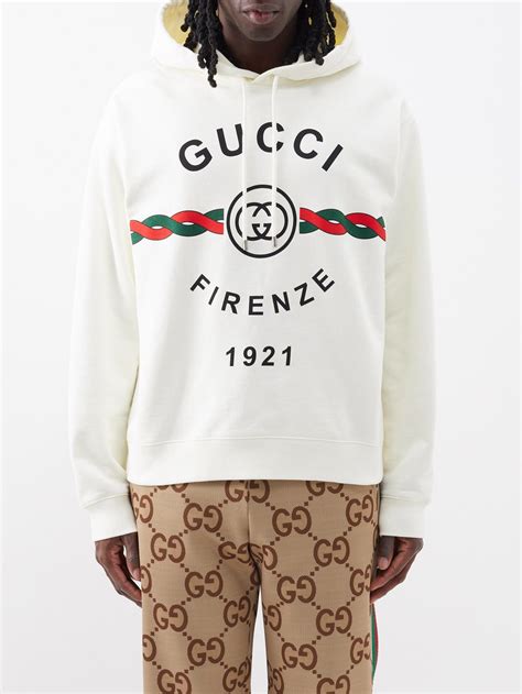 gucci firenze hooded jersey